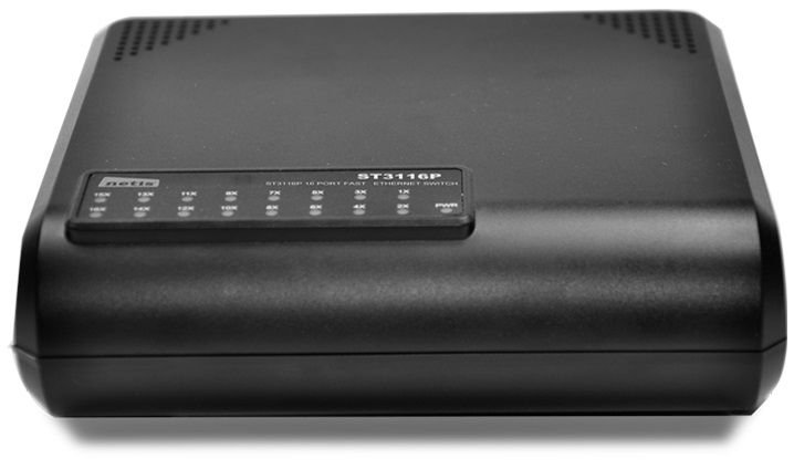 Комутатор мережевий Netis ST3116P 16-ти портовий 10/100Mbps Fast Ethernet
