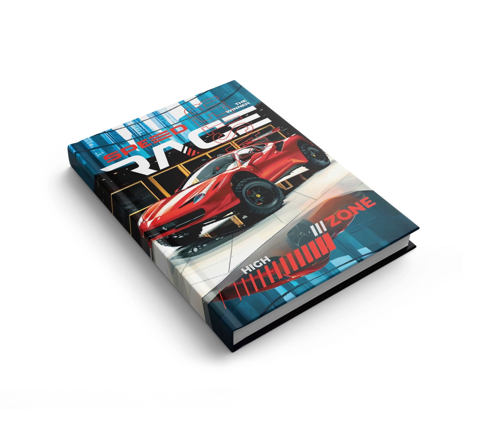 Блокнот АРКУШ кл А5 160арк 147х203мм Швидкісне гоночне авто 1В3258