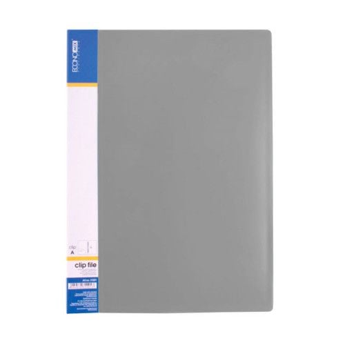 Папка-швидкозшивач Economix A4 Clip A Сіра