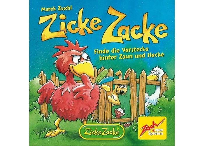 Циплячі перегони. Карткова гра (Zicke Zacke Kartenspiel) (англ.)