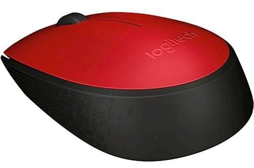 Мишка Logitech M171 Wireless Mouse червоний