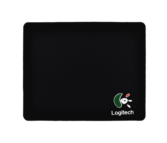 Килимок 180*220 мм, тканинний "LogiTech",товщина 2 мм,колір Black 09854