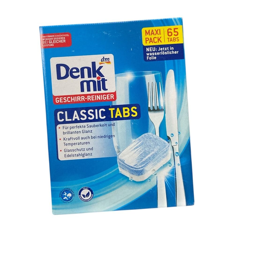 Таблетки DenkMit для посудомийки 65 шт в уп. 64045
