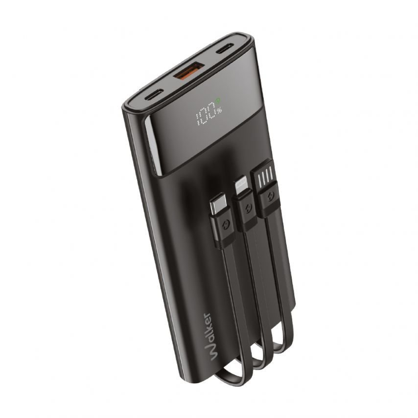 Power Bank WALKER WB-615 10000mAh black