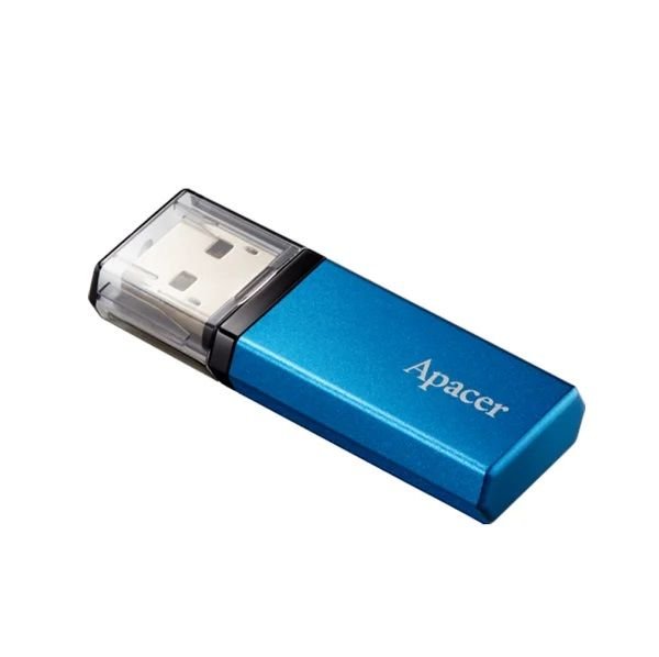 Флеш-накопичувач Apacer AH25C USB 3.2 Gen 1 (USB 3.0) 64GB Blue AP64GAH25CU-1