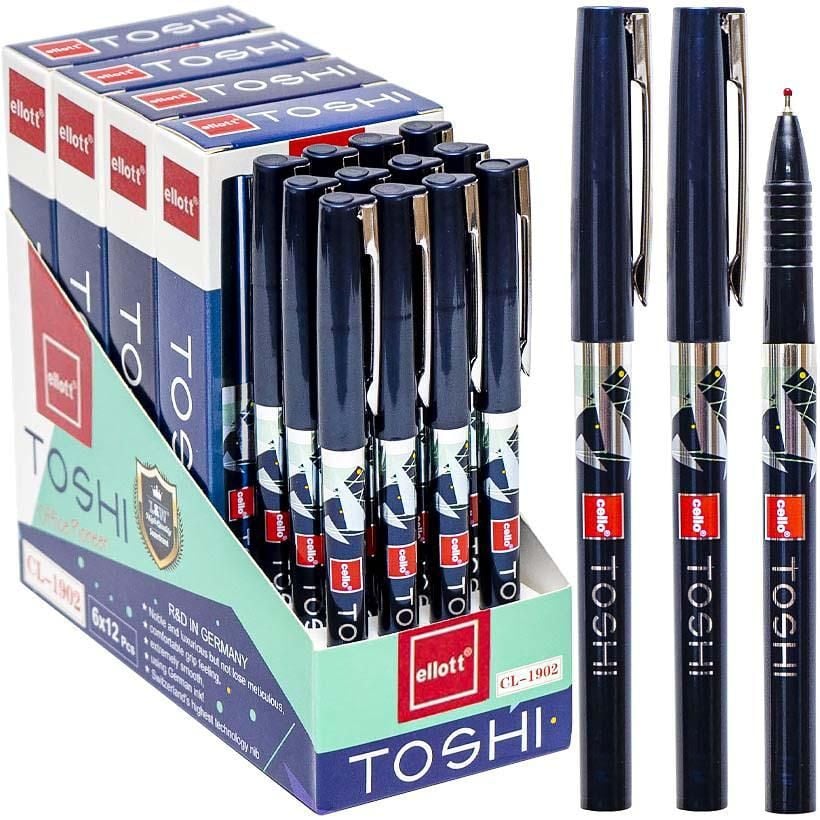 Ручка масляна TOSHI "Ellott"  синя CL1902-12