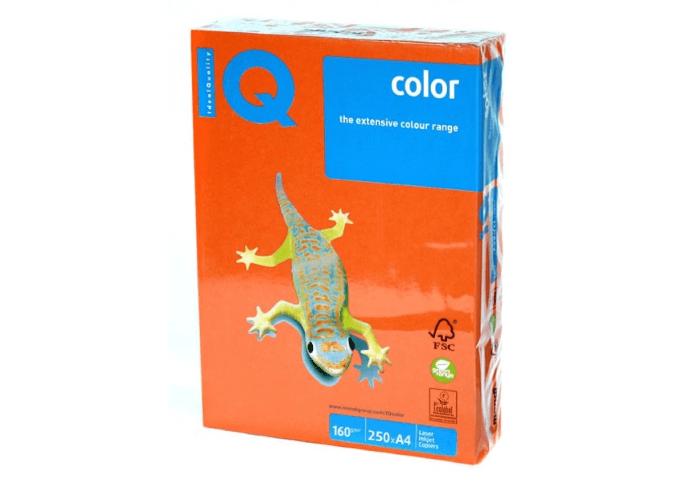 Картон папір А4 160г помаранчевий