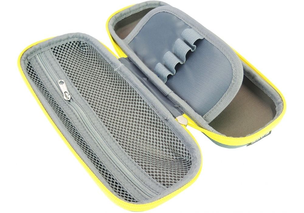 Пенал з тисненням, 1 відділення B-8010-grey