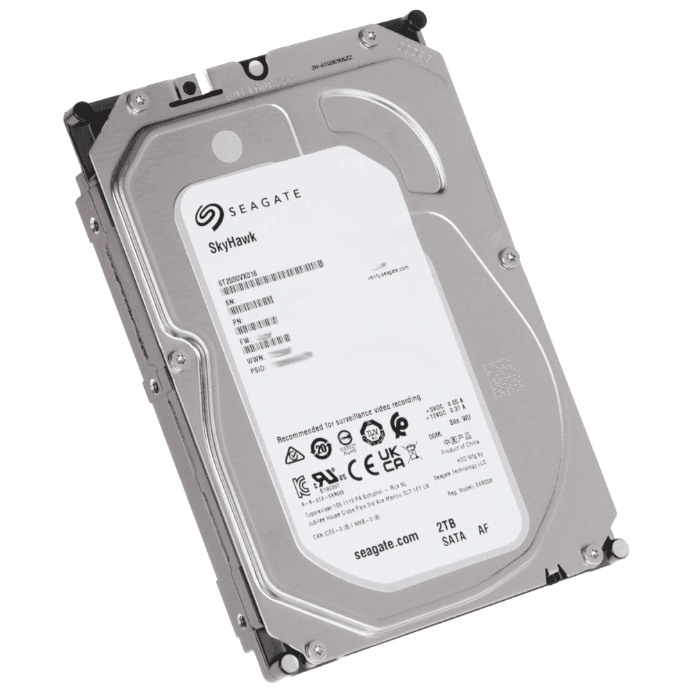Жорсткий диск 2TB Seagate Skyhawk ST2000VX016 для відеоспостереження