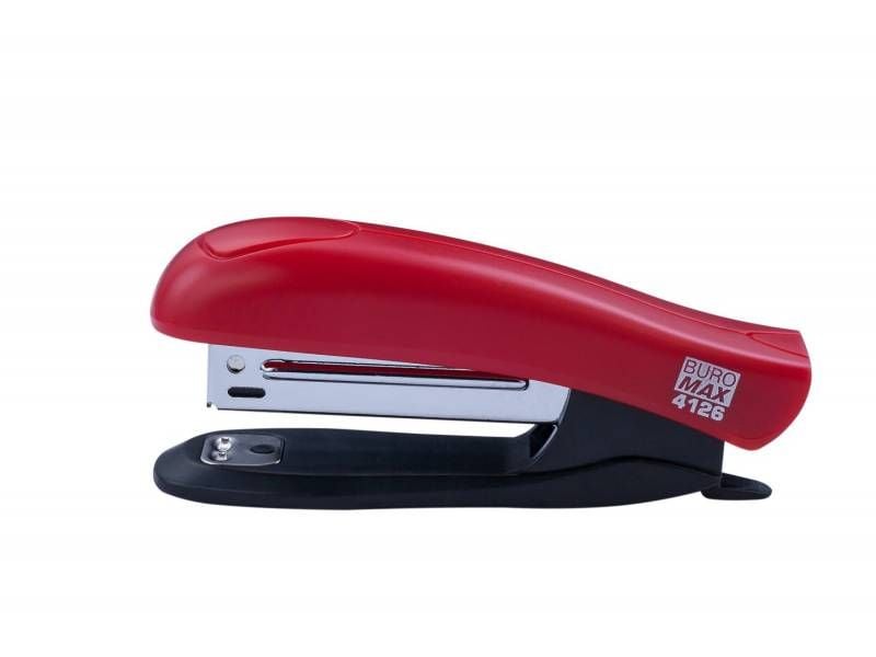 Степлер Buromax №10  12л. червоний* BM.4126-05