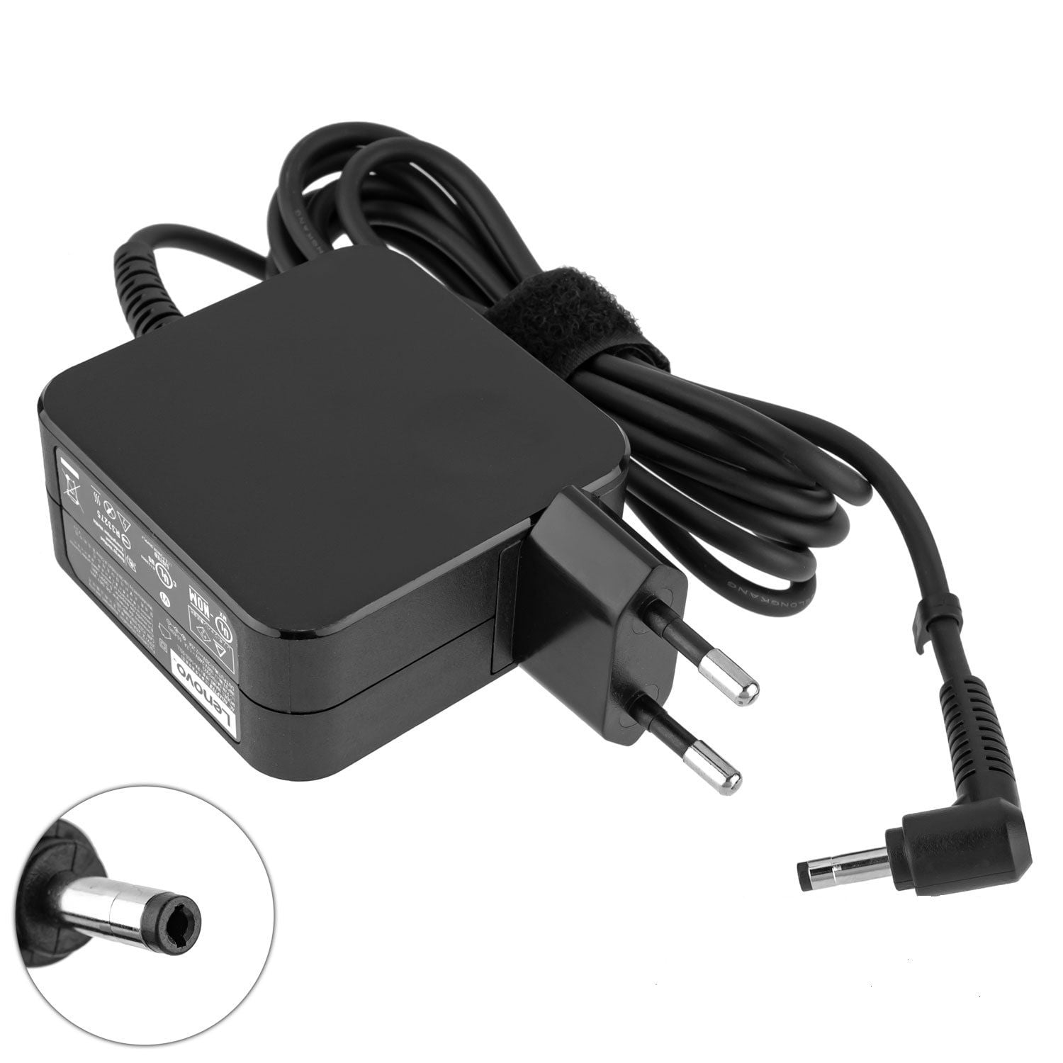 Оригинальный блок питания для ноутбука LENOVO 20V, 2.25A, 45W, 4.0*1.7mm, Квадратный, black 67587