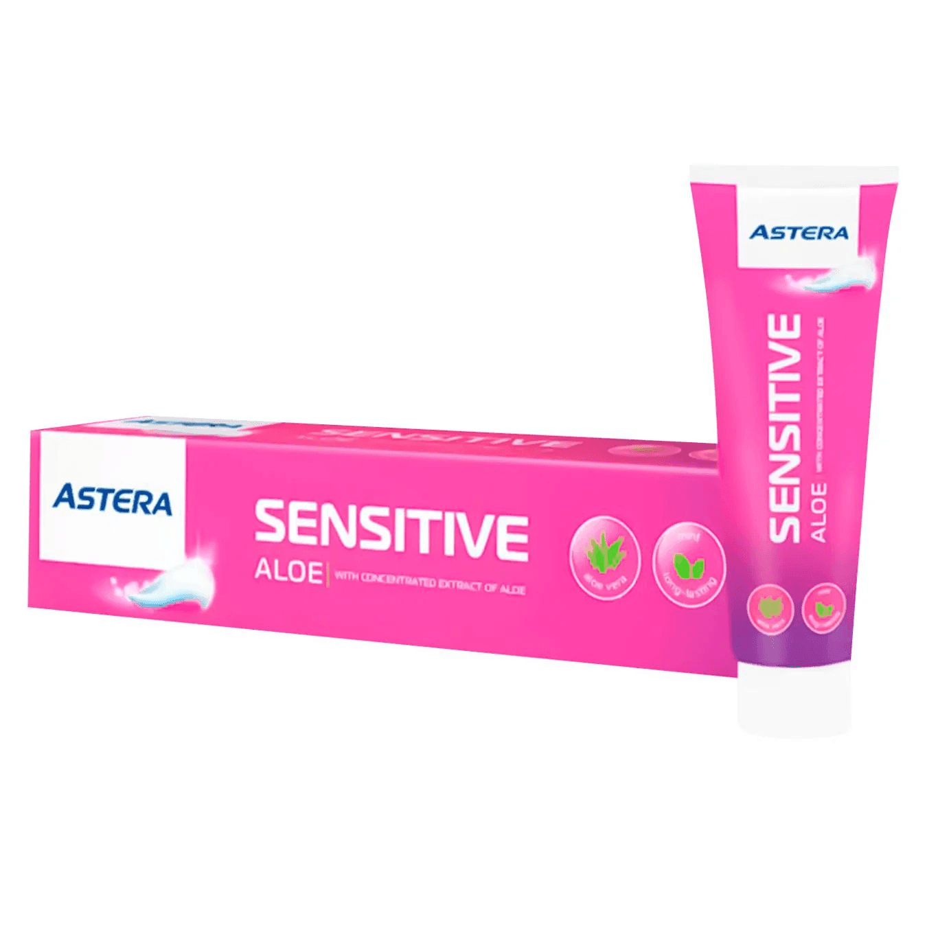 Astera  Sensitive Aloe зубна паста для чутливих зубів 110мл 55396