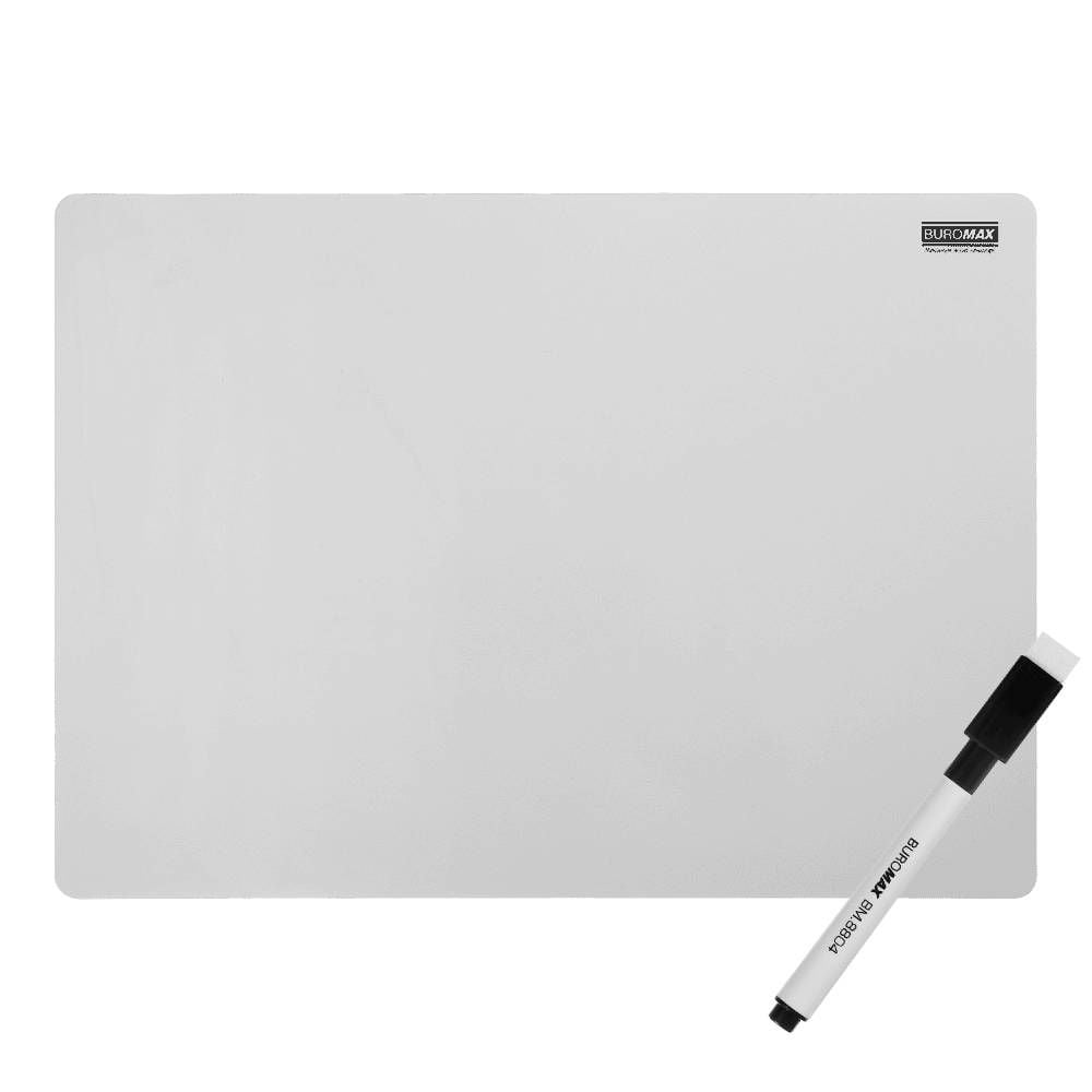 Планер настінний магнітний Buromax А3 нелінований з чорним маркером 1-2 мм BM.0080
