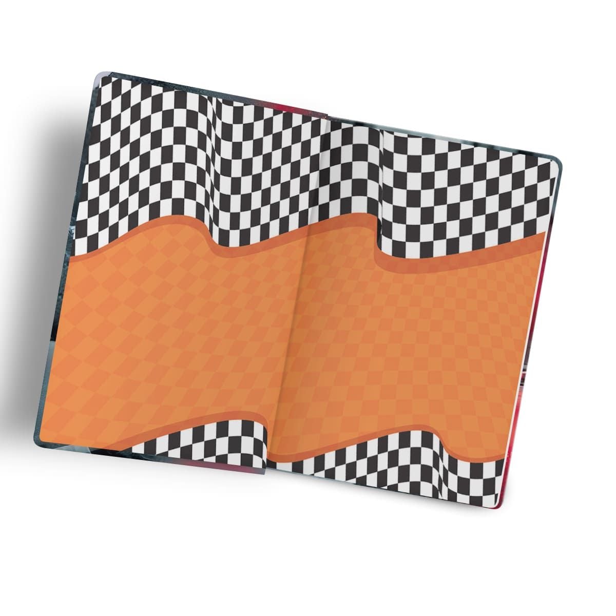 Блокнот АРКУШ PRESTIGE кл В5 96арк софт тач ламінування УФ лак тиснення Гоночне авто 1В3184