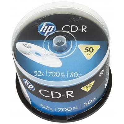 Диск CD HP CD-R 700MB 52X 69307/CRE00017-3