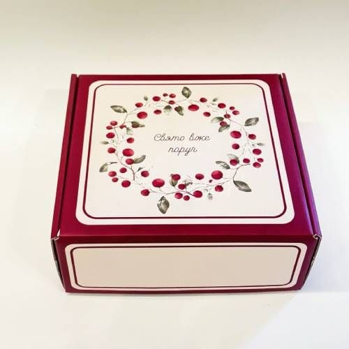 Набір новорічний подарунковий "Солодких свят" М 225846