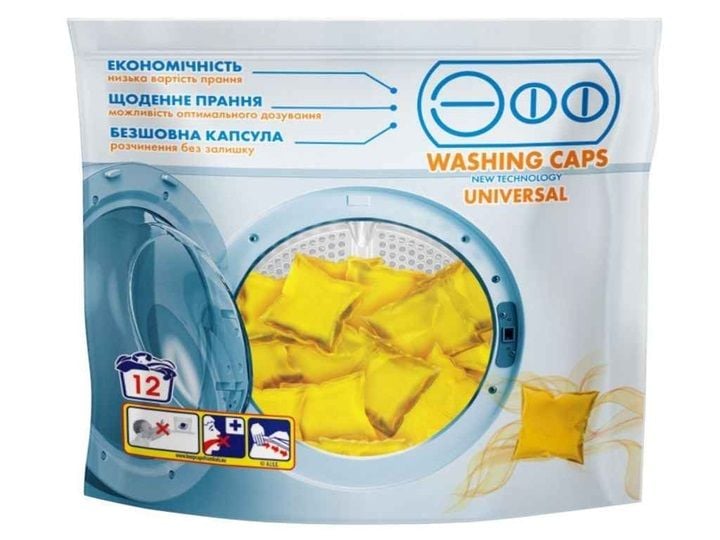 Капсули для прання ЕФФ 12 шт. універсальні 63419