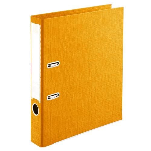 Папка-реєстратор двостороння, А4, 50 мм, PP, помаранчева Comix (A305-O)