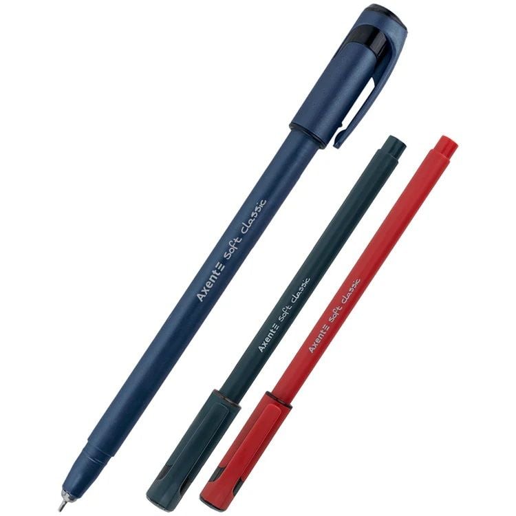 Ручка гелева "Axent" Soft Classic,синя AB1101-02-A