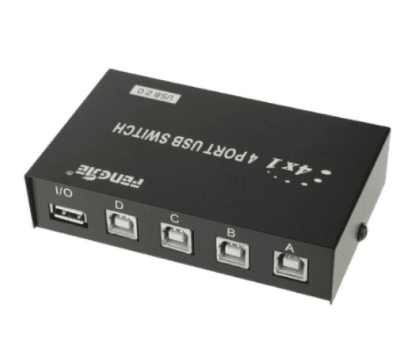 Комутатор 4 Port USB 2.0 PC to Scanner Printer Sharing Switch Box 10289
