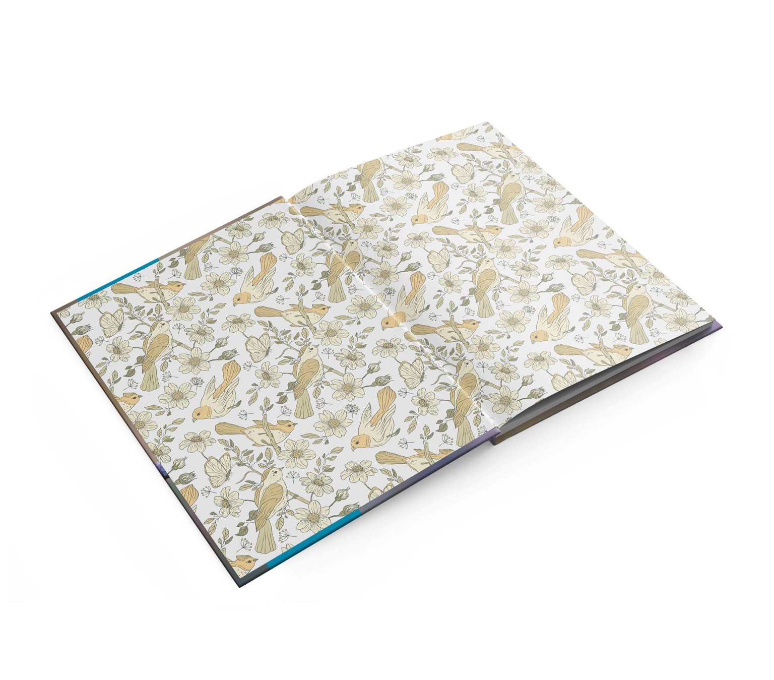 Книга обліку Аркуш Престиж А4 96арк Яскраві пташки 1В2774