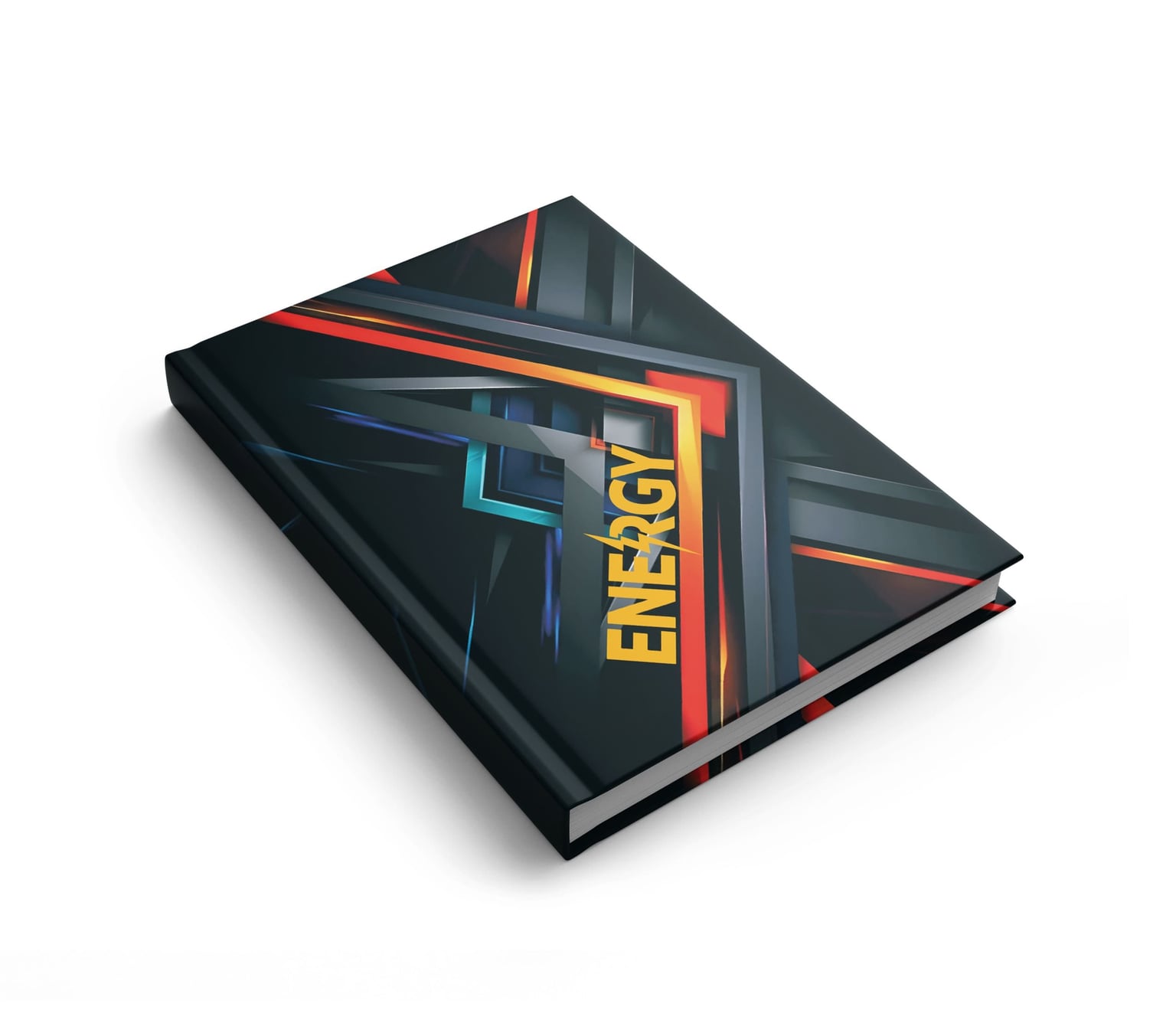 Книга обліку Аркуш А4 192арк Чорна абстракція 1В3468