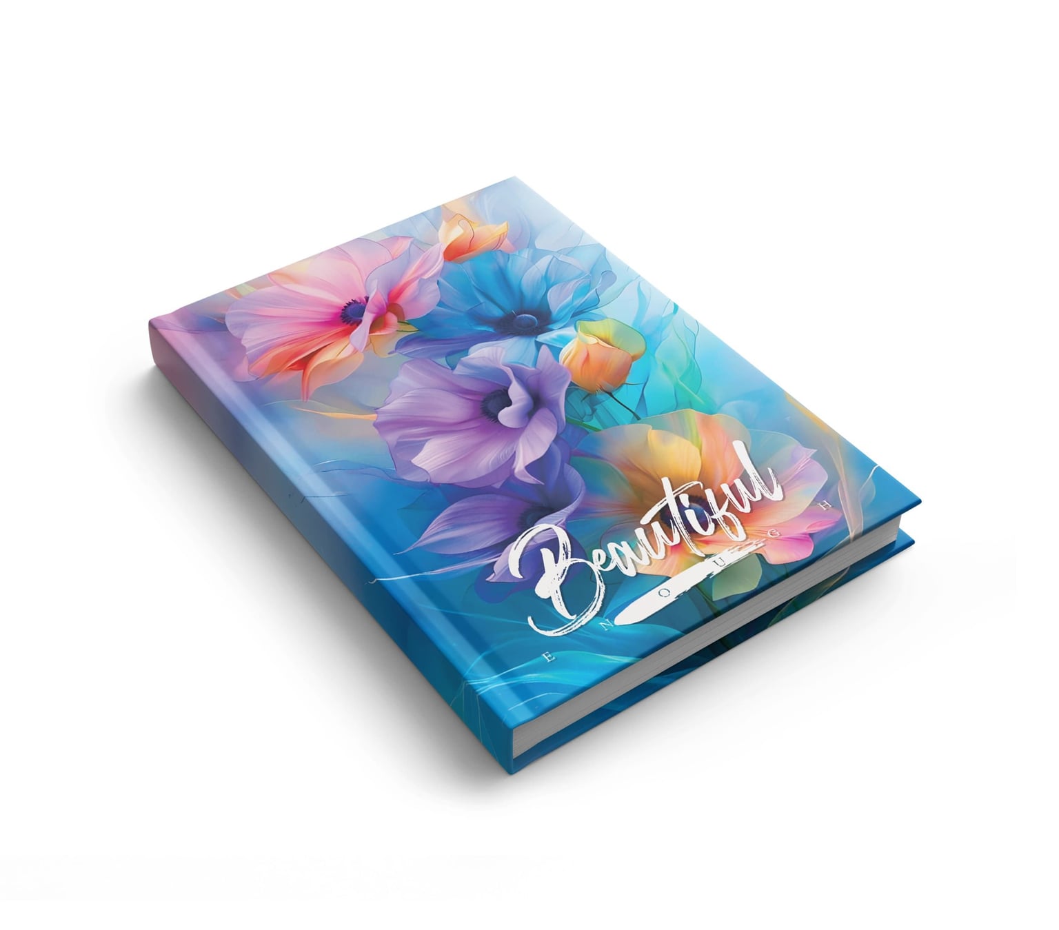 Книга обліку Аркуш А4 192арк Квіти 1В3464