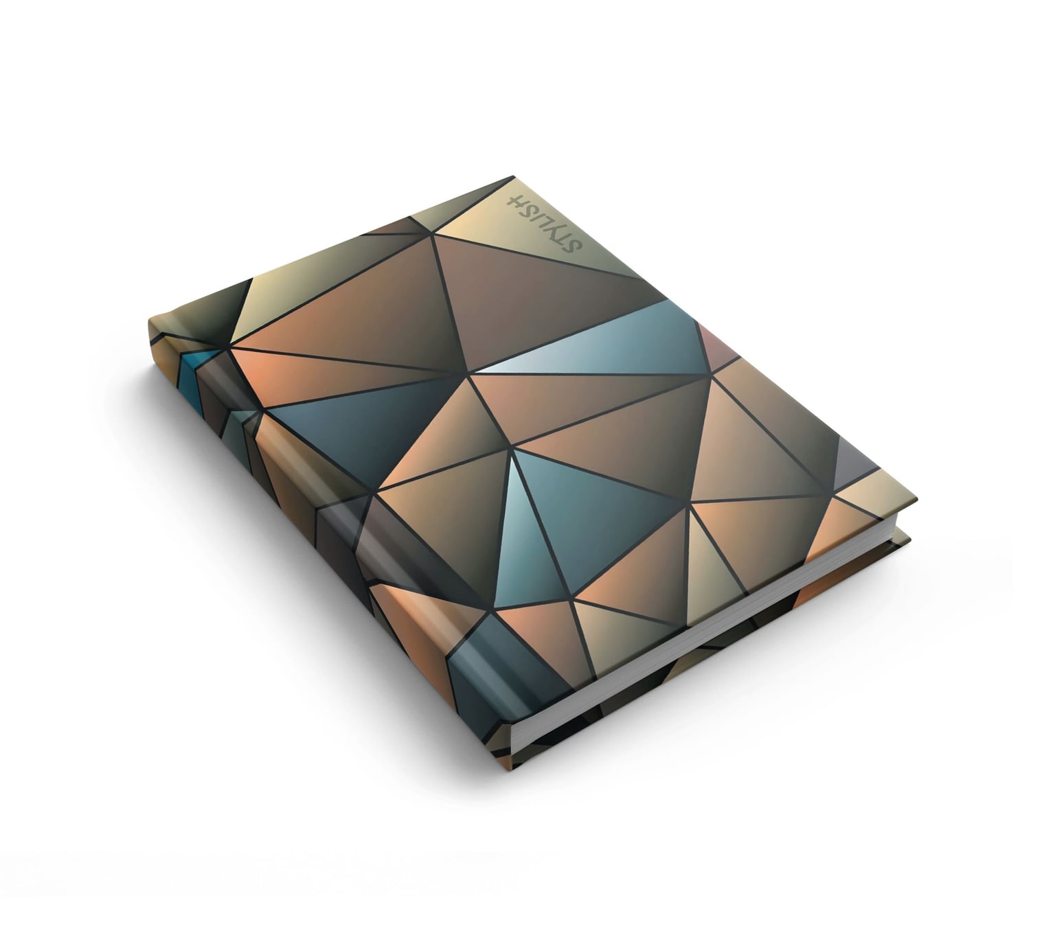 Книга обліку Аркуш А4 192арк Геометрична абстракція 1В3466