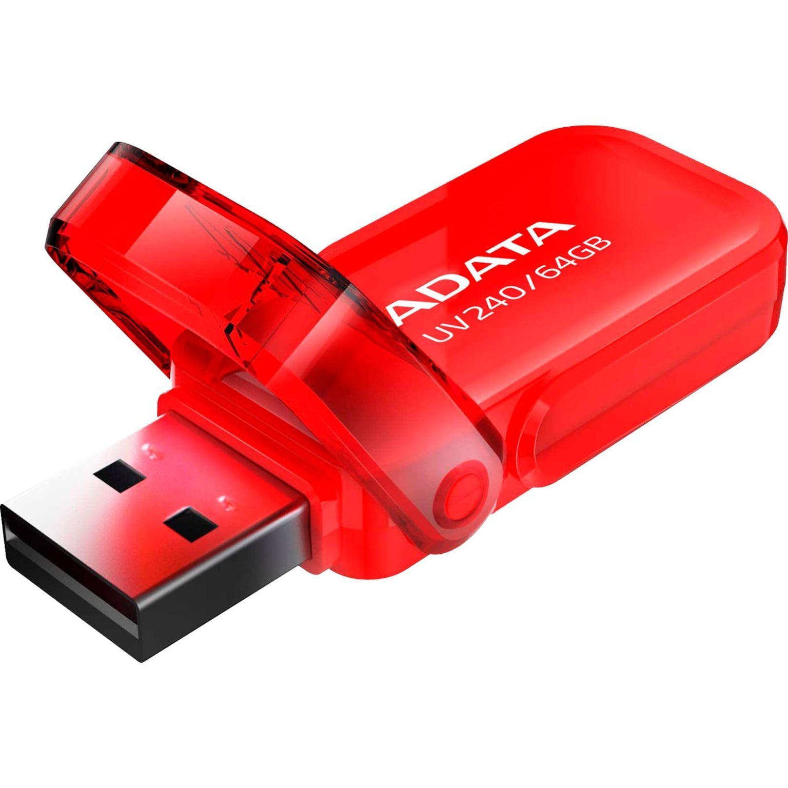 Флеш-накопичувач Flash ADATA USB 2.0 AUV 240 64Gb Red AUV240-64G-RRD