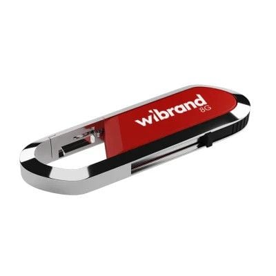 Флеш-накопичувач Flash Wibrand USB 2.0 Aligator 8GB Dark Red WI2.0/AL8U7DR