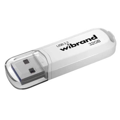 Флеш-накопичувач Flash Wibrand USB 3.2 Gen1 Marten 32Gb White WI3.2/MA32P10W
