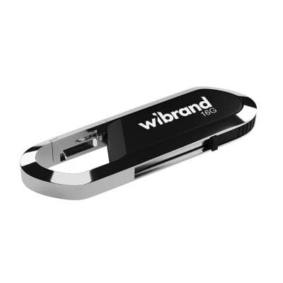 Флеш-накопичувач Flash Wibrand USB 2.0 Aligator 16Gb Black WI2.0/AL16U7B