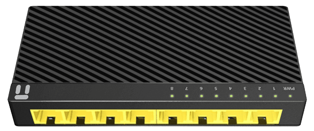 Мереж.акт NETIS ST3108GC 8-портовий гігабітний комутатор