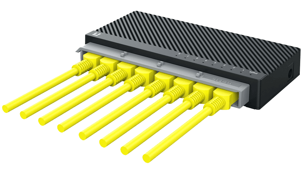 Мереж.акт NETIS ST3108GC 8-портовий гігабітний комутатор