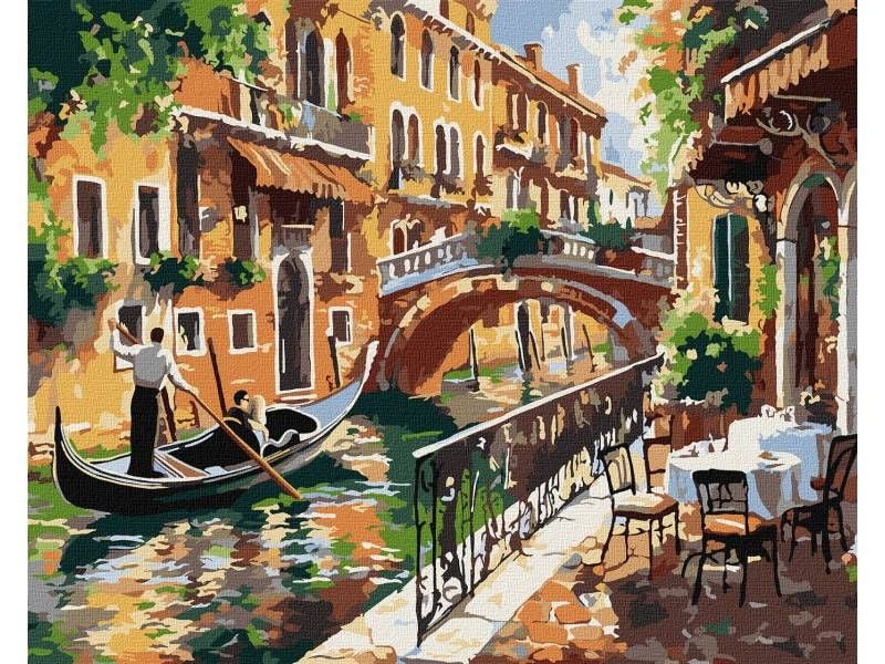 Картина за номерами Ідейка 40*50см ВЕНЕЦІЙСЬКИЙ СПОКІЙ КНО-3661