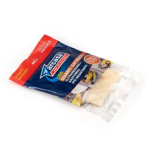 Рукавиці латексні Arcasa господарські L (CV616)