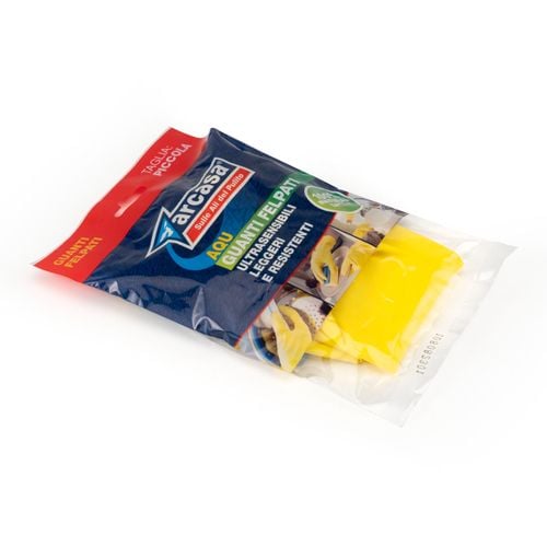 Рукавиці гумові Arcasa господарські M (CV611)