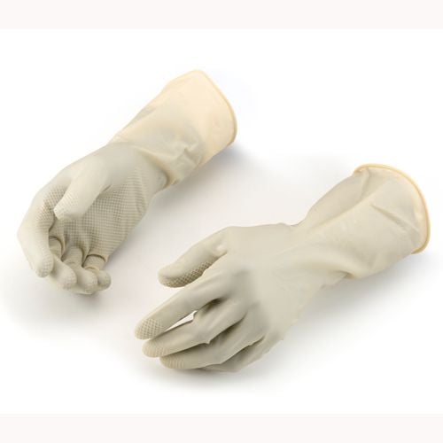 Рукавиці латексні Arcasa господарські M (CV615)