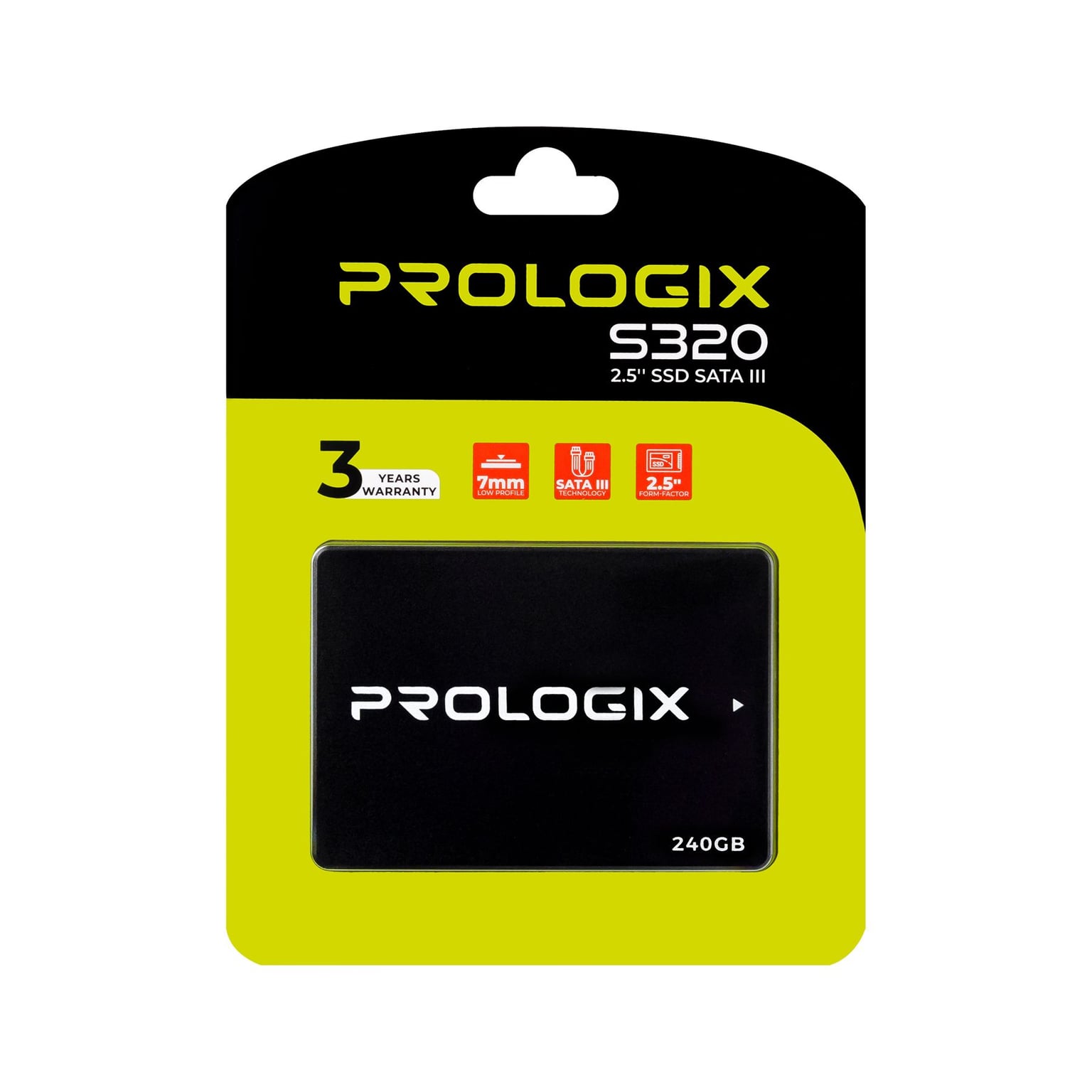 SSD накопичувач 240GB Prologix S320 2.5" SATAIII 3D TLC (PRO240GS320)