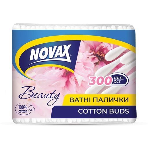 Палички ватні  Novax 300 шт
