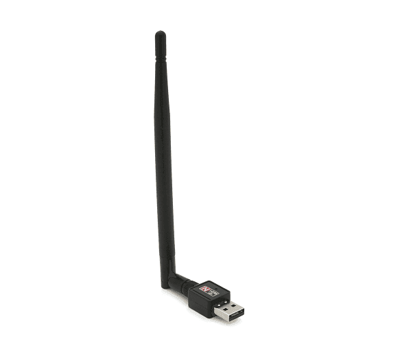 Бездротовий мережевий адаптер з антеною 5DBI Wi-Fi-USB Merlion LV-UW05, RT7601, 802.11bgn, 300MB, 2.4 GHz, WIN7 / XP / Vista / 2K / MAC / LINUX, Blister 16372
