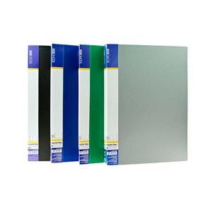 Папка пластикова Economix A4 40 файлів Асорті E30604