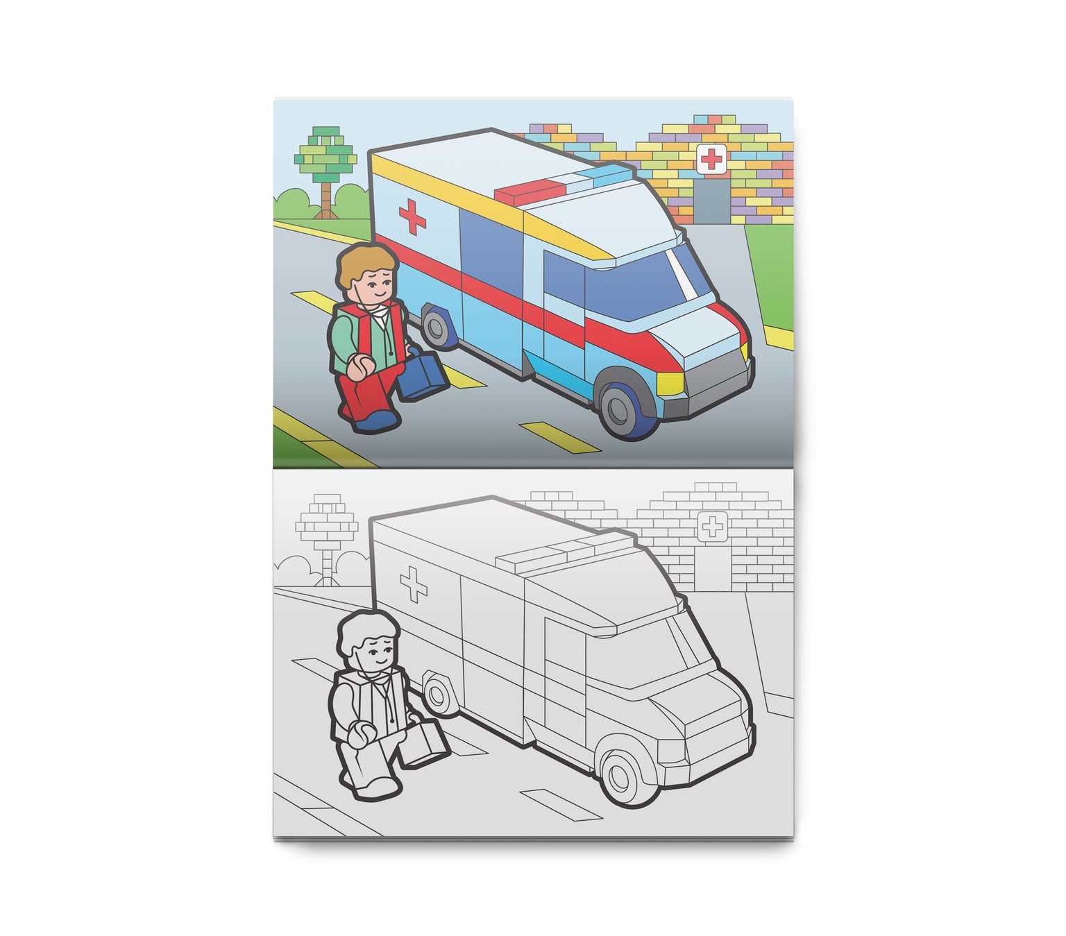 Розмальовка дитяча Аркуш А5 8арк Toys World 1В1078