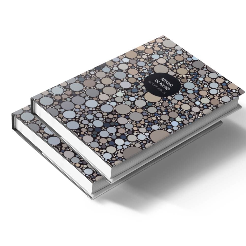 Щоденник недатований ART Аркуш А5 352стор лінія Камінці 352ББЛ248