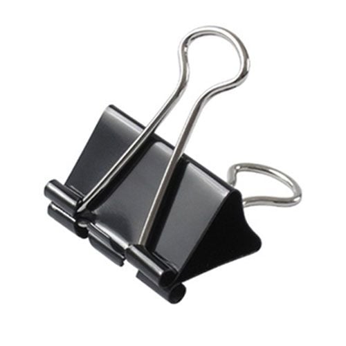 Біндери Axent 41 мм 1 шт. Чорні (4404-A)