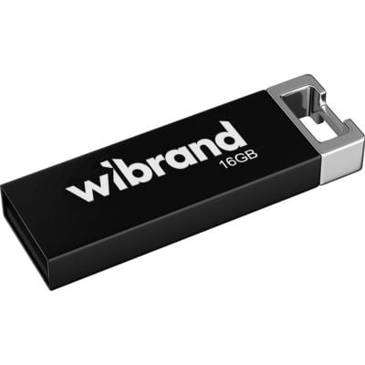 Флеш-накопичувач Flash Wibrand USB 2.0 Chameleon 16 Gb Black