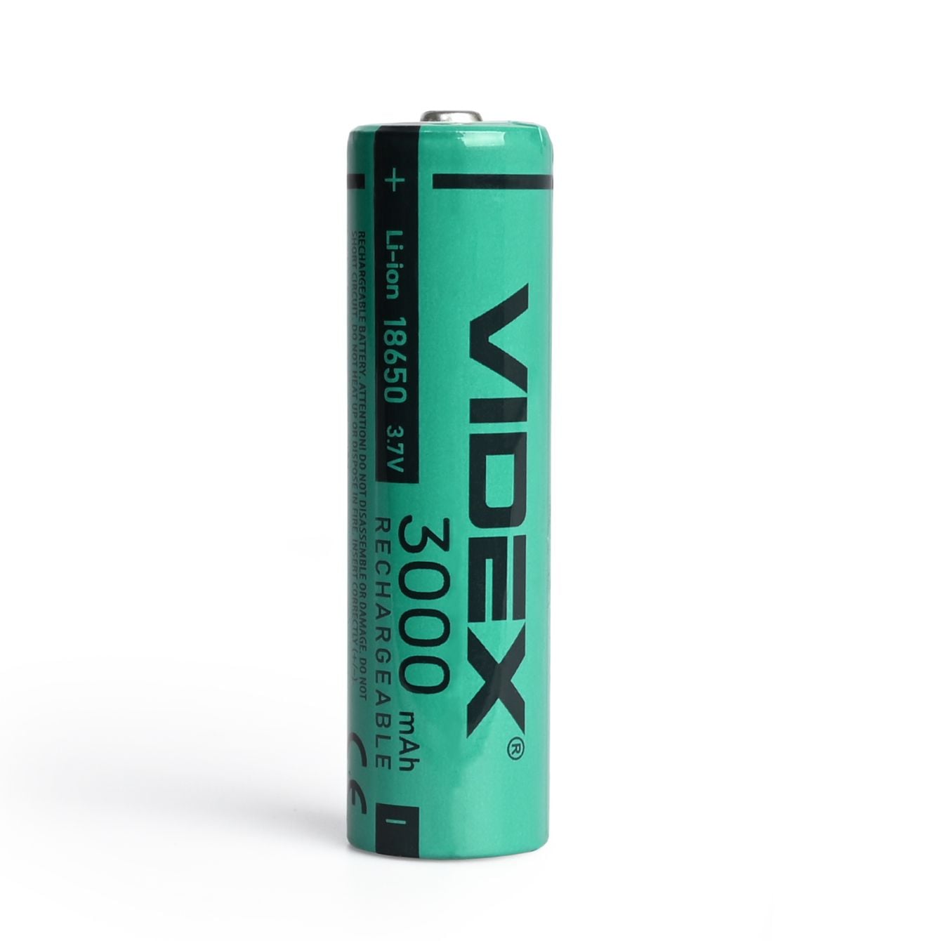 Акумулятор Videx літій-іонний 18650(без захисту) 3000mAh bulk 1 шт