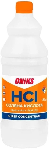Соляна кислота ONIKS 0,95л 59414