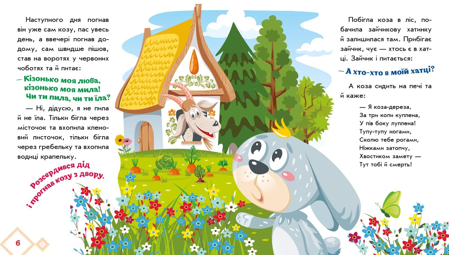 Українська казочка: Коза-дереза