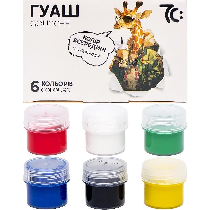 Набір гуашевих фарб 6*16 мл 7C20602